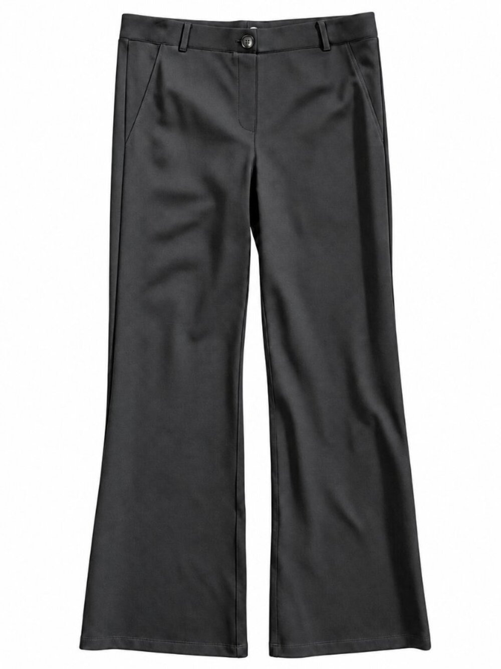 Betabrand Dress Pant Yoga Pants (DPYP) Black Size L Short (Petite) Work Pull On